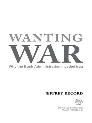 cover image of Wanting War